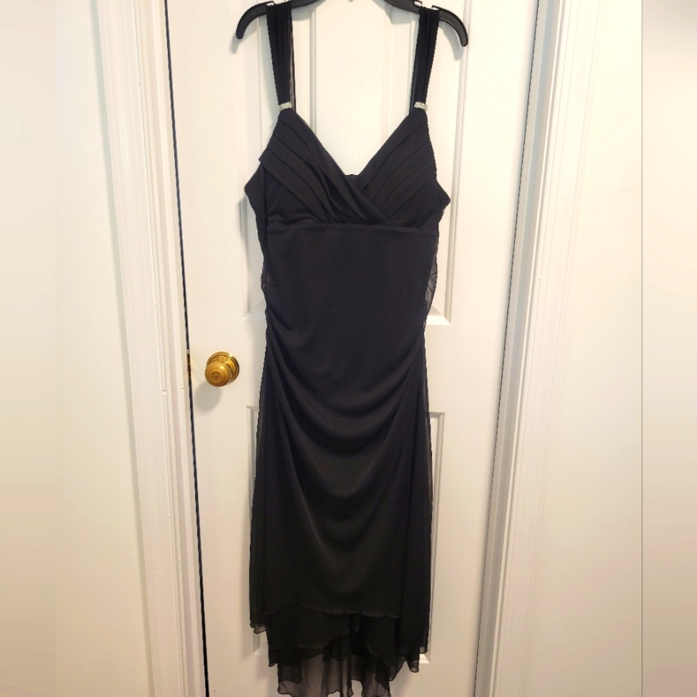 Black evening dress